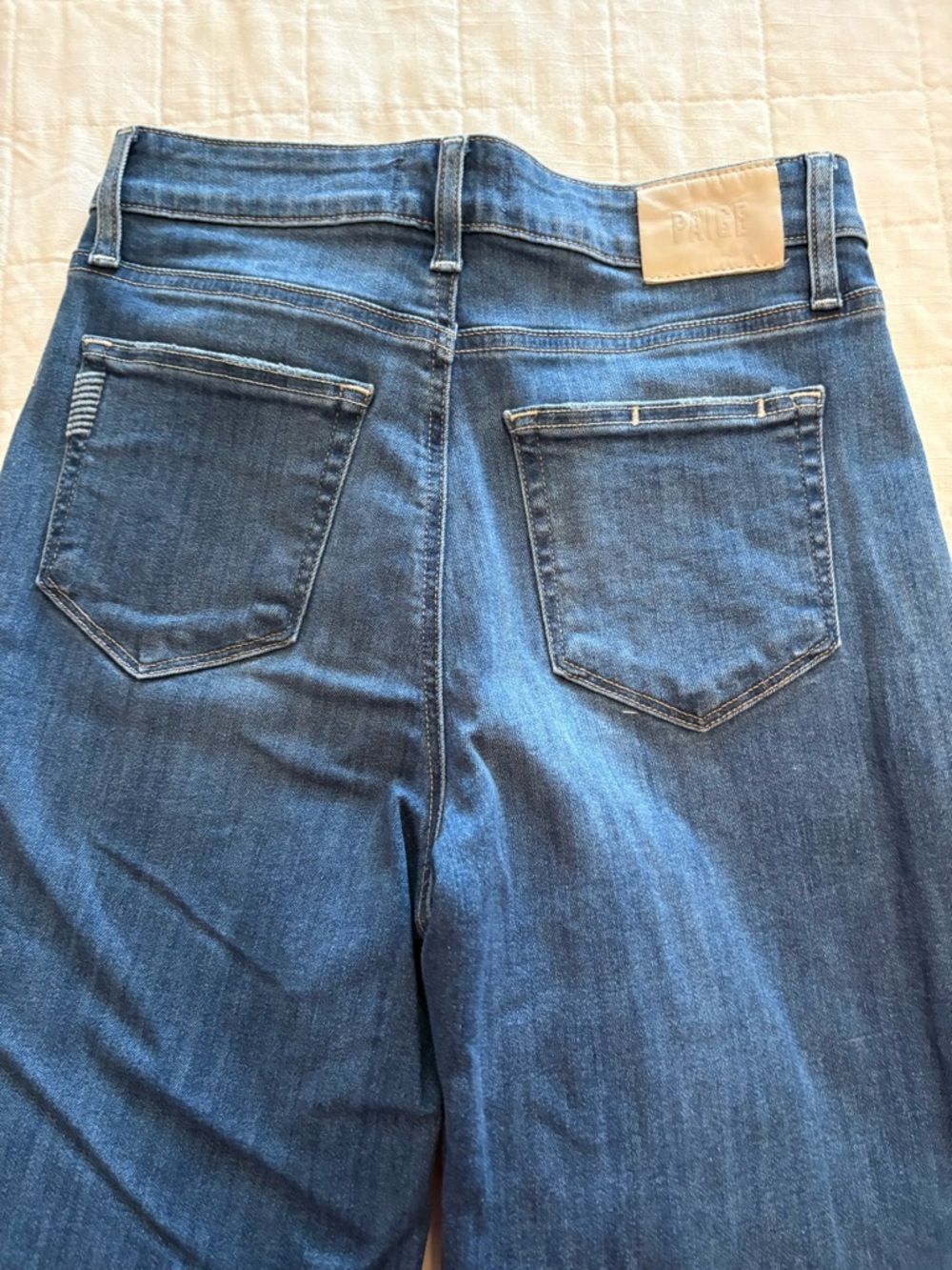 PAIGE Anessa Wide-Leg High-Rise Jeans - Picture 8 of 8
